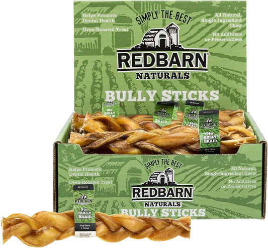 Redbarn-9"-Braided-Bully-Sticks-for-Dogs---192