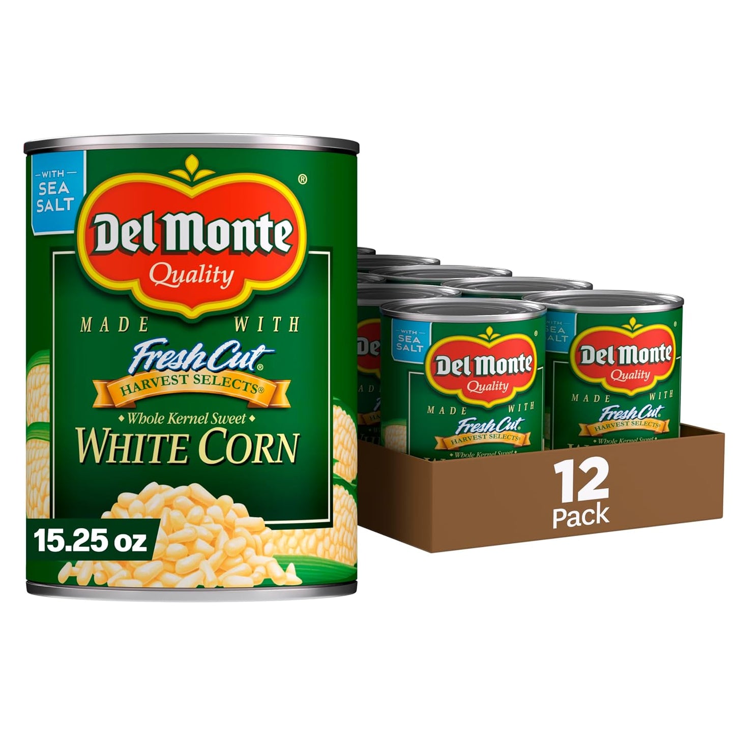 DEL-MONTE-FRESH-CUT-HARVEST-SELECTS-Sweet-White-Whole-Kernel-Corn,-Canned-349