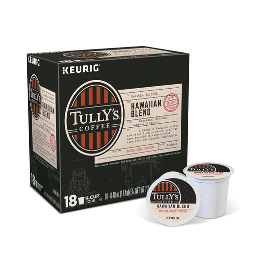 Keurig,-Tully's-Hawaiian-Blend,-café-tostado-medio-extra-atrevido,-paquetes-individuales-24368