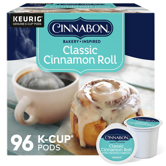 Cinnabon-Classic-Cinnamon-Roll-Keurig-Single-Serve-K-Cup-Pods,-Light-Roast-Coffee,-96-Count-2425