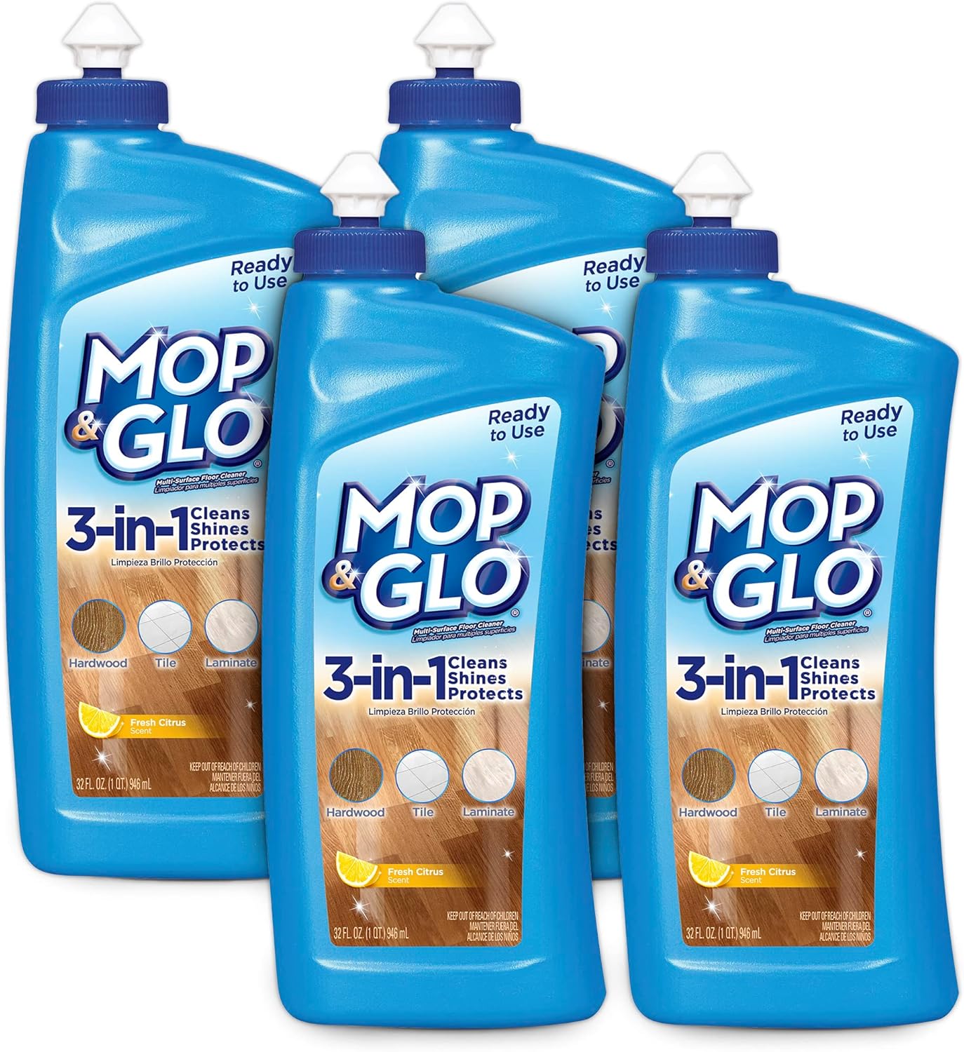 Mop-&-Glo-Multi-Surface-Floor-Cleaner,-32-Ounce-(Pack-of-1090