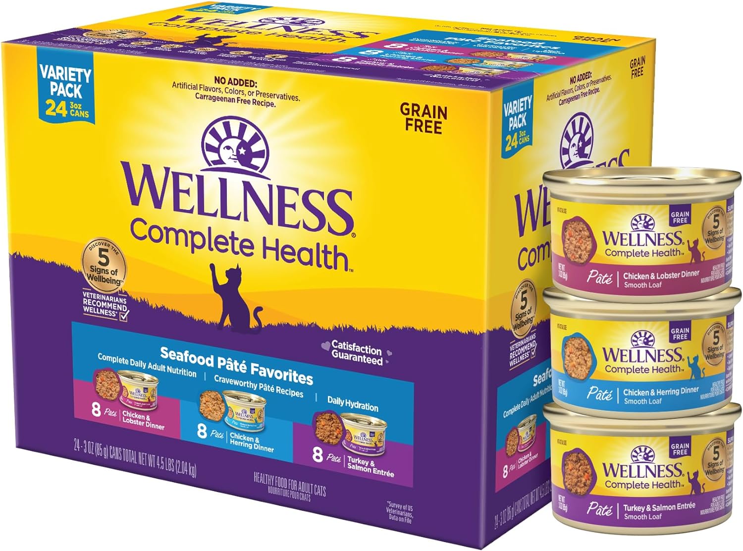 Wellness-Complete-Health-Pate-Variety-Pack-Adult-Canned-Wet-Cat-Food,-Natural,-Protein-1844