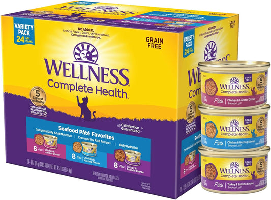 Wellness-Complete-Health-Pate-Variety-Pack-Adult-Canned-Wet-Cat-Food,-Natural,-Protein-1844