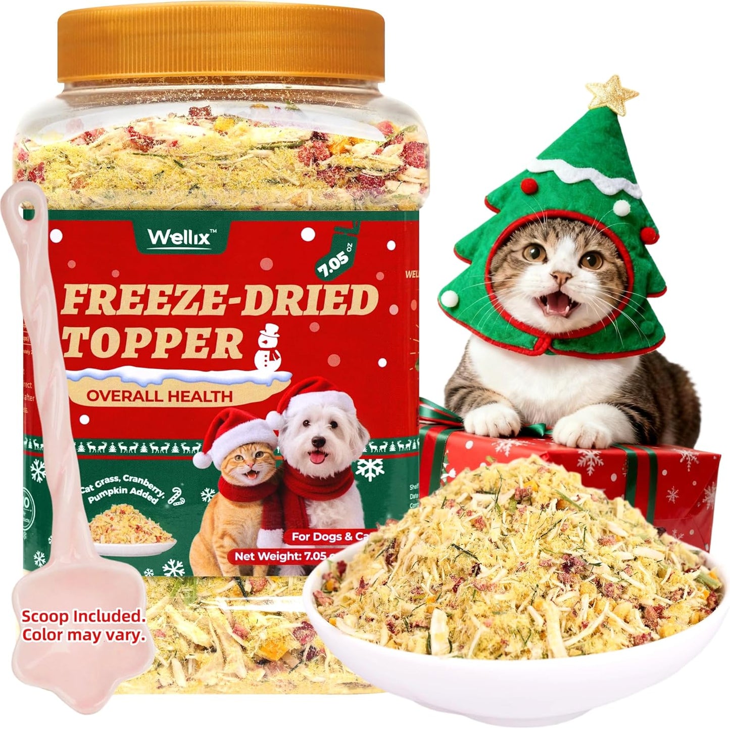 Wellix-Cat-Christmas-Treats-Freeze-Dried-for-Cats&Dogs---High-Protein-Food-3-Added1201