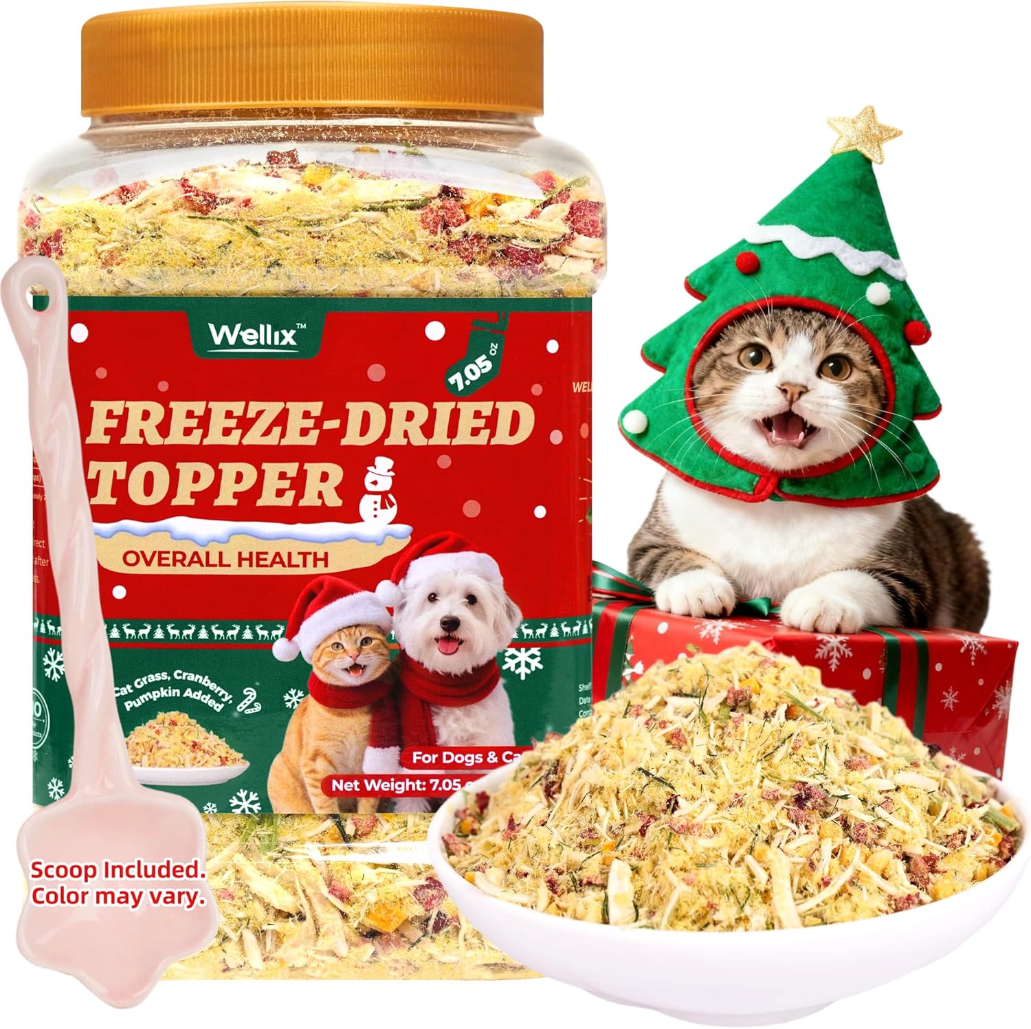 Wellix-Cat-Christmas-Treats-Freeze-Dried-for-Cats&Dogs---High-Protein-Food-3-Added1201