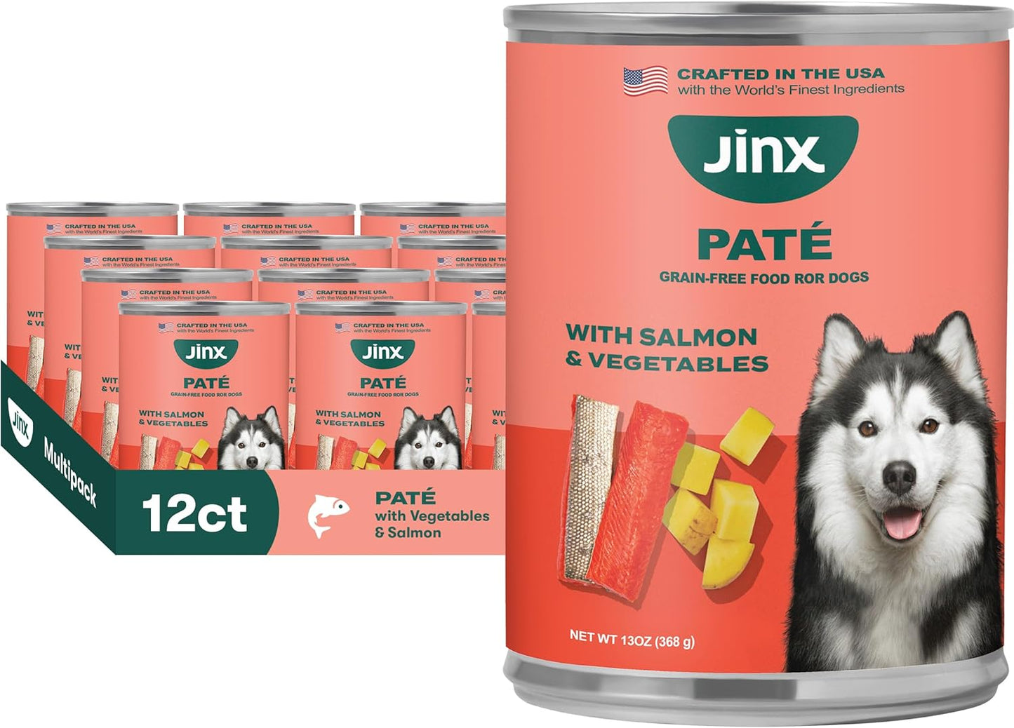 Jinx-Premium-Wet-Dog-Food-Cans---Salmon-Pate---Grain-Free-Canned-Dog-2010