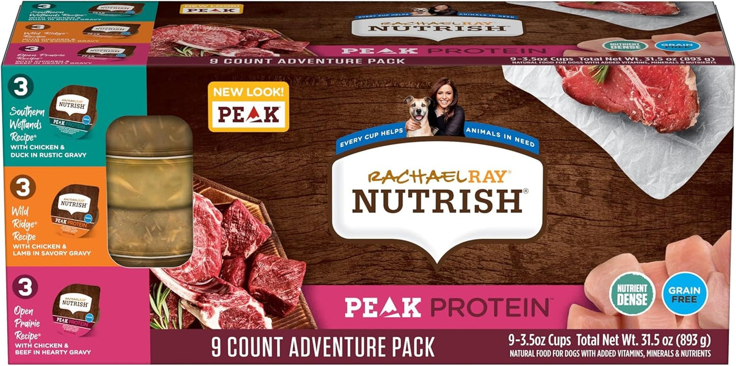 Nutrish-Peak-Protein-Wet-Dog-Food-Variety-Pack,-High-Protein,-Grain-Free,-3.5oz-2352
