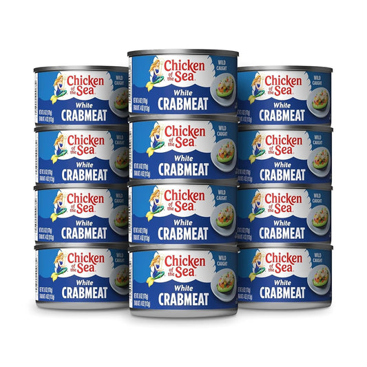 Chicken-of-the-Sea-Wild-Caught-White-Crab-Meat,-6-oz-Cans,-12-Count-411