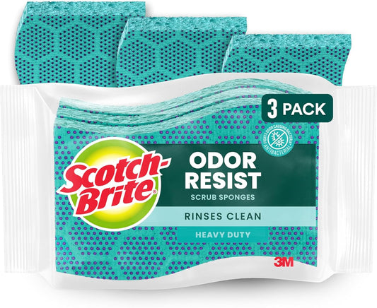 Scotch-Brite-Scrub-Dots-Heavy-Duty-Sponge,-Powerful-Scrubbing,-Rinses-Clean,-5202