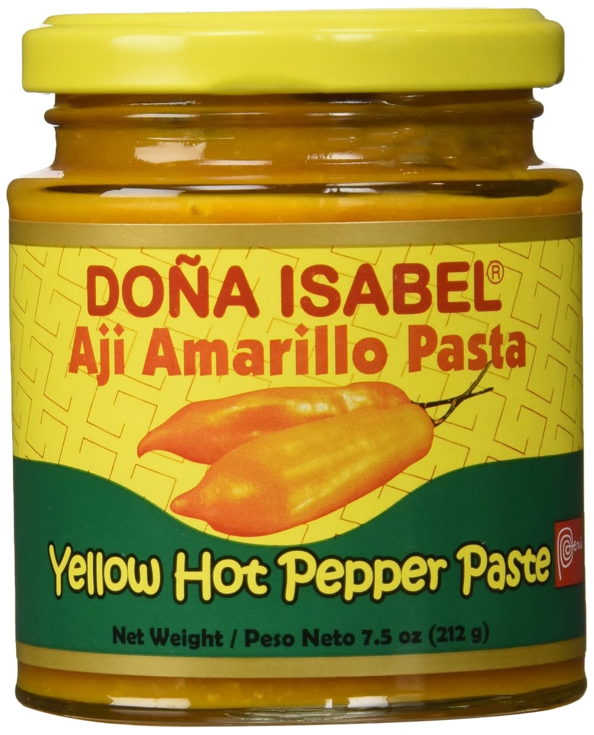Doña-Isabel-Aji-Amarillo-Molido-(Yellow-Hot-Pepper-Paste)-7.5oz-Single-Bottle-1193