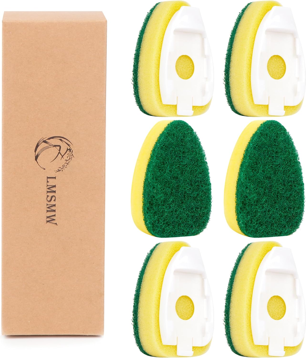 Dish-Wand-Sponge-Refills,-Non-Scratch-Dishwand-Replacement-Heads-Set,-2003