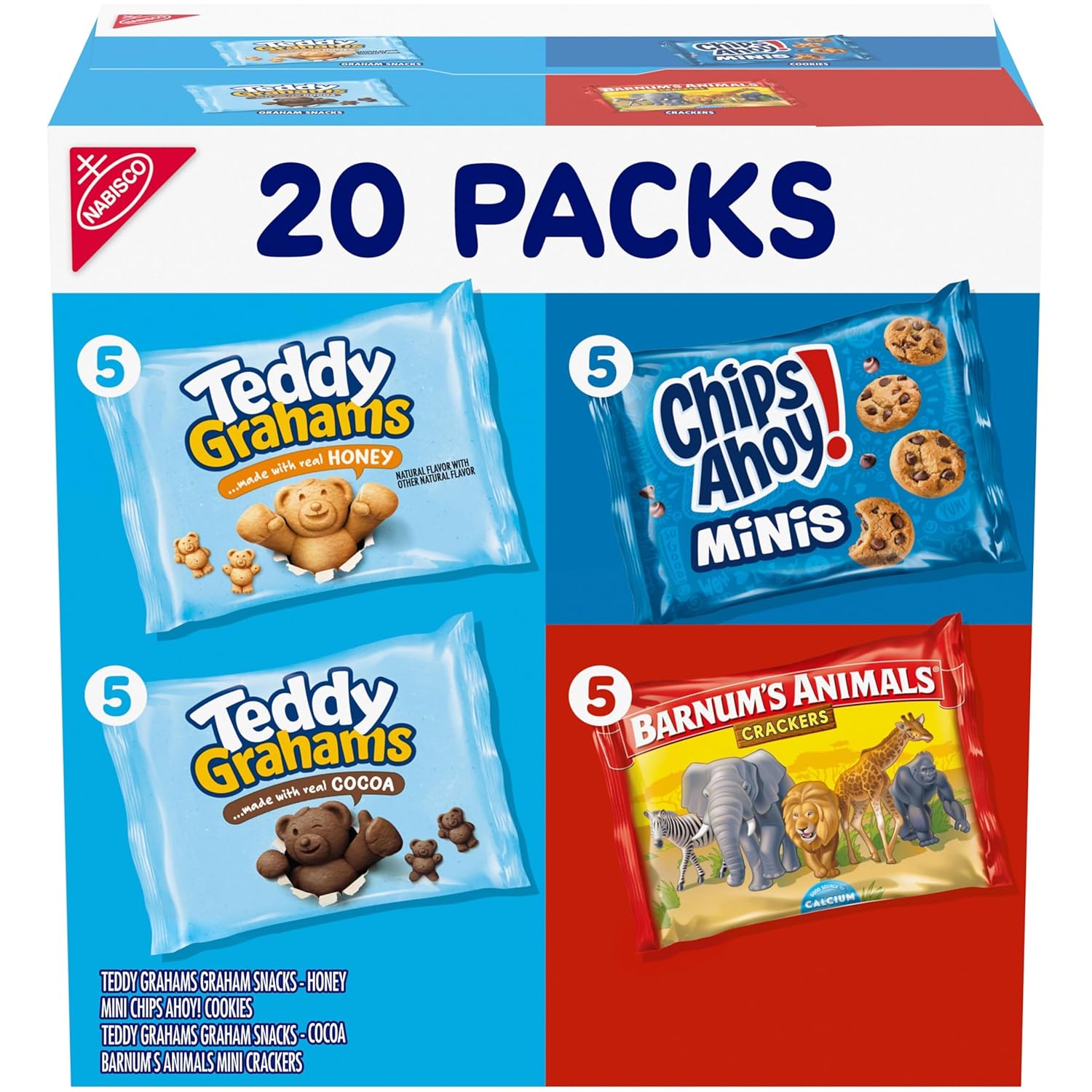 Nabisco-Fun-Shapes-Snacks-Variety-Pack,-3-Flavors,-20-Snack-Packs--|-BARNUM'S-Animal-TEDDY-2132