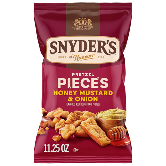 Snyder's-of-Hanover-Honey-Mustard-&-Onion-Flavored-Pretzel-Pieces,-11.25--Oz----2403