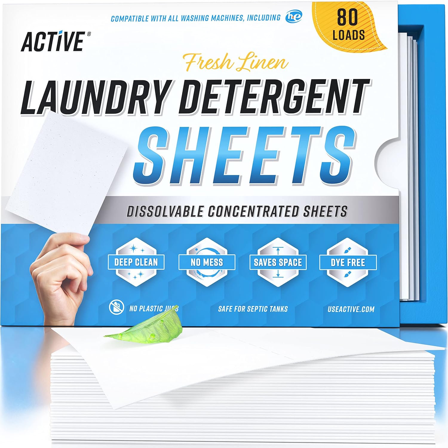 Laundry-Detergent-Sheets-Eco-Washing-Strips---80-Loads,-Liquidless-Fresh-Scented-1281