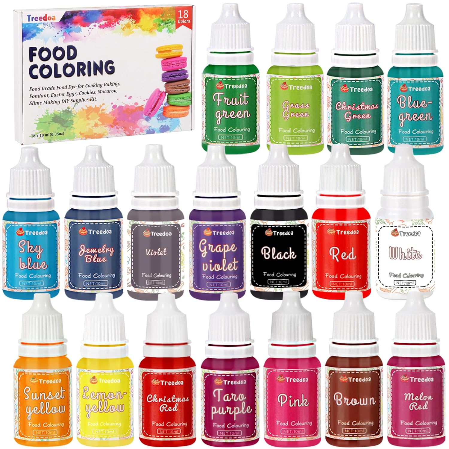 Food-Coloring-Liquid-Set,18-Colors-x-10ml-Food-Grade-Food-Dye-Edible-Liquid-for-2150