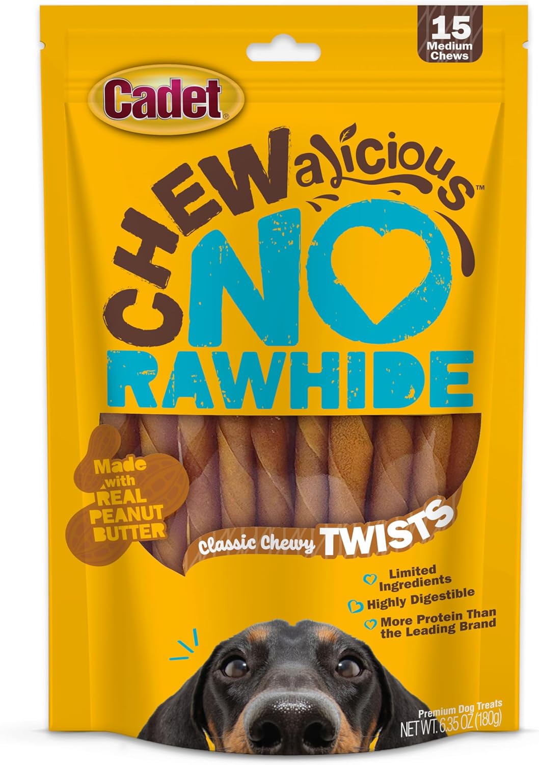 Cadet-Chewalicious-Classic-Chewy-Twists-with-Real-Peanut-Butter,-Rawhide-Free-Healthy-Chews,-915