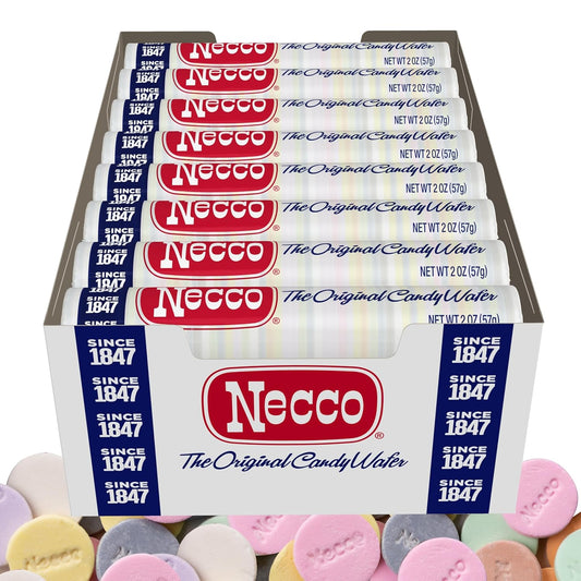 Necco-Wafers-Candy,-24-Pack-(2-Ounce-Rolls-2232