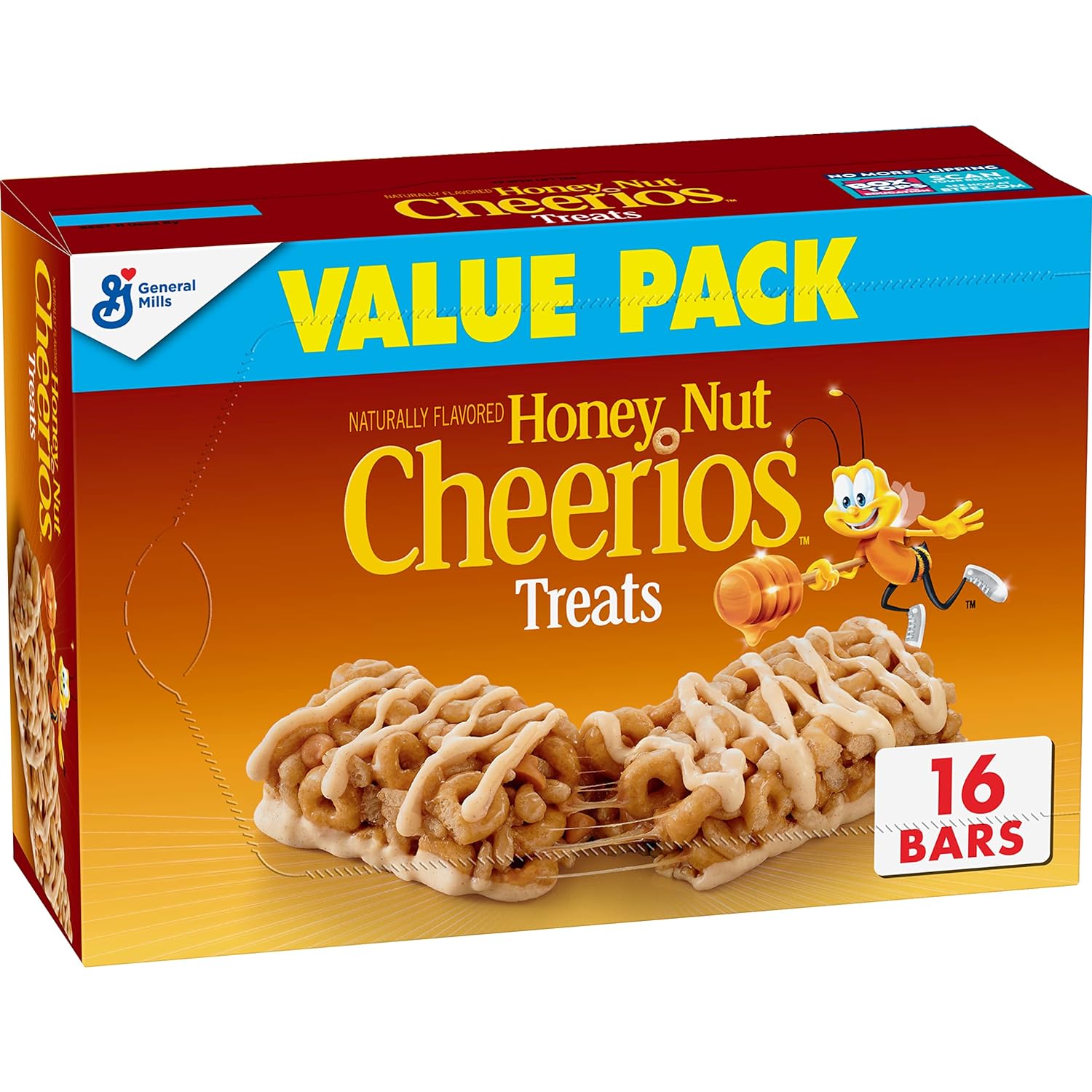 Honey-Nut-Cheerios-Breakfast-Bars,-Value-Pack,-16-284