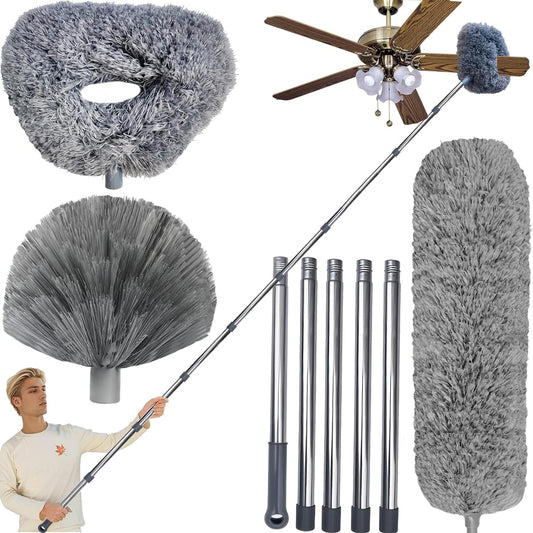 20+-Ft-High-Reach-Ceiling-Fan-Duster-&-Cobweb-&-4090