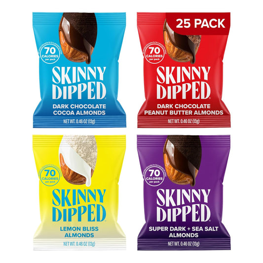SkinnyDipped-Snack-Attack-Minis-Almond-Variety-Pack,-0.46oz-Bags-|-25--Pack-|-Crunchy-Almonds-2140