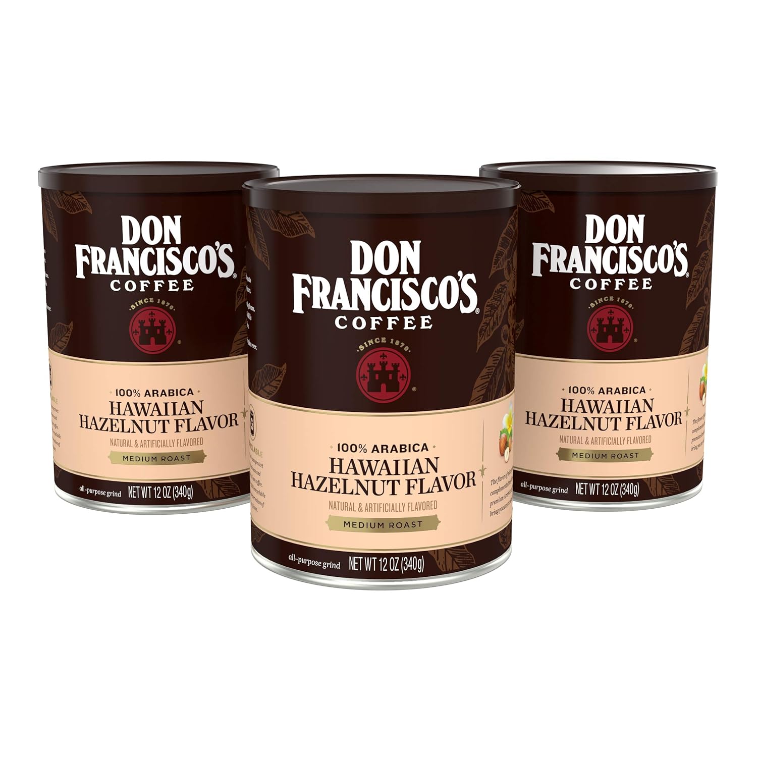 Don-Francisco's-Hawaiian-Hazelnut-Ground-Coffee:-Rich,-3988