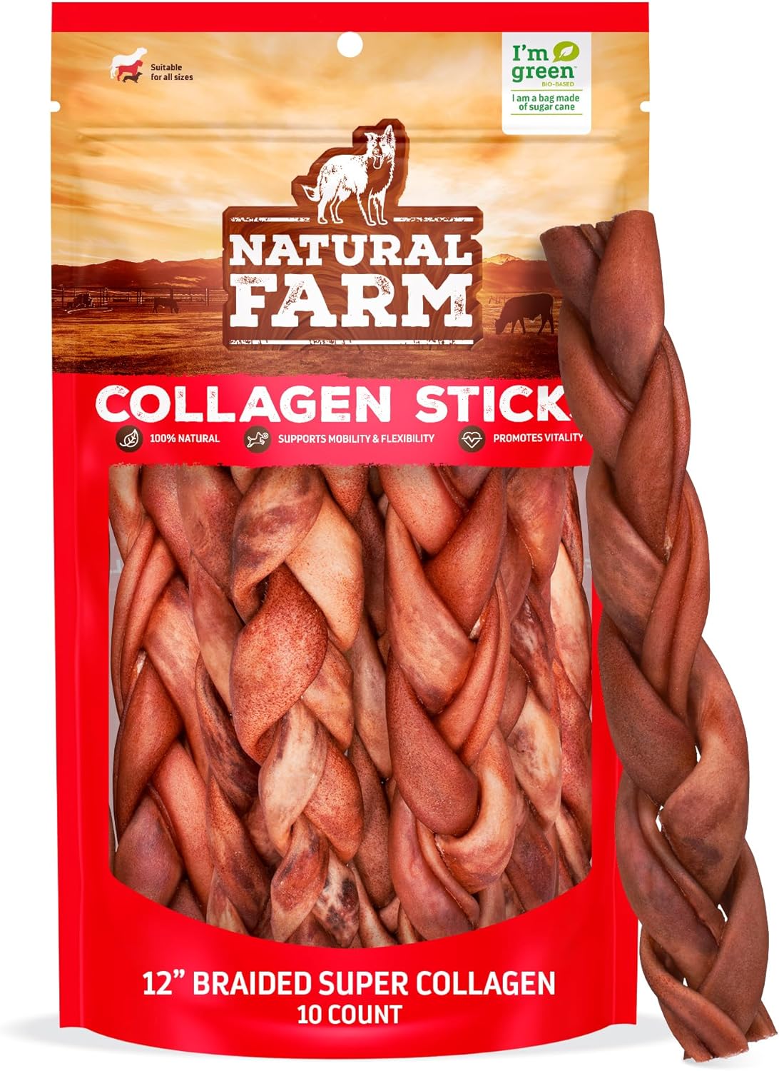 Natural-Farm-Odor-Free-Super-Braided-Collagen-Dog-Chews-(12-Inch,-10-Pack)-First-Real-1016