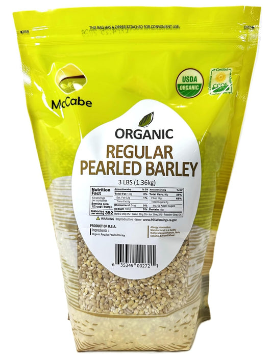 McCabe-Cebada-perlada-regular-orgánica,-3-libras,-certificado-orgánico-certificado-499
