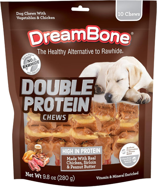 Dreambone-Double-Protein-Chews-Made-with-Real-Chicken,-Sirloin-and-Peanut-10-2227