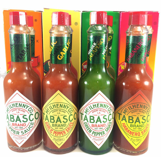 Tabasco-Sauce-Variety-4-Pack-Original,-989