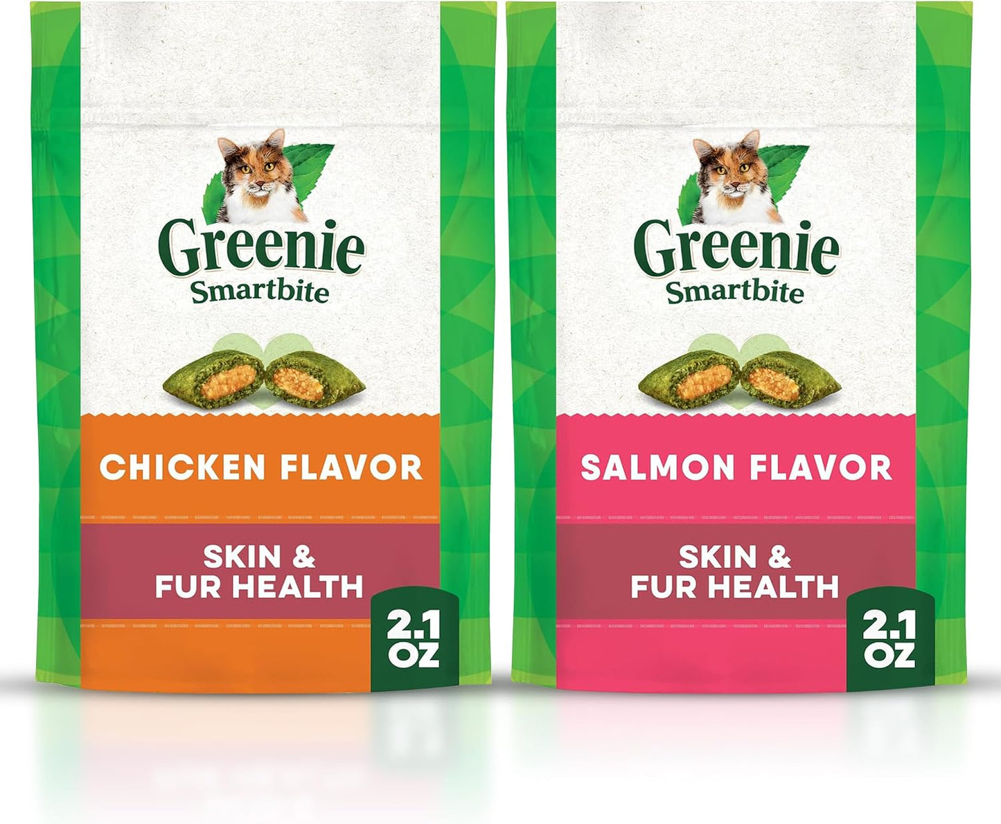 Salmon-Cat-Treats-for-Skin-&-Fur-Health,-Pack-of-2-Chicken-&-Salmon-124