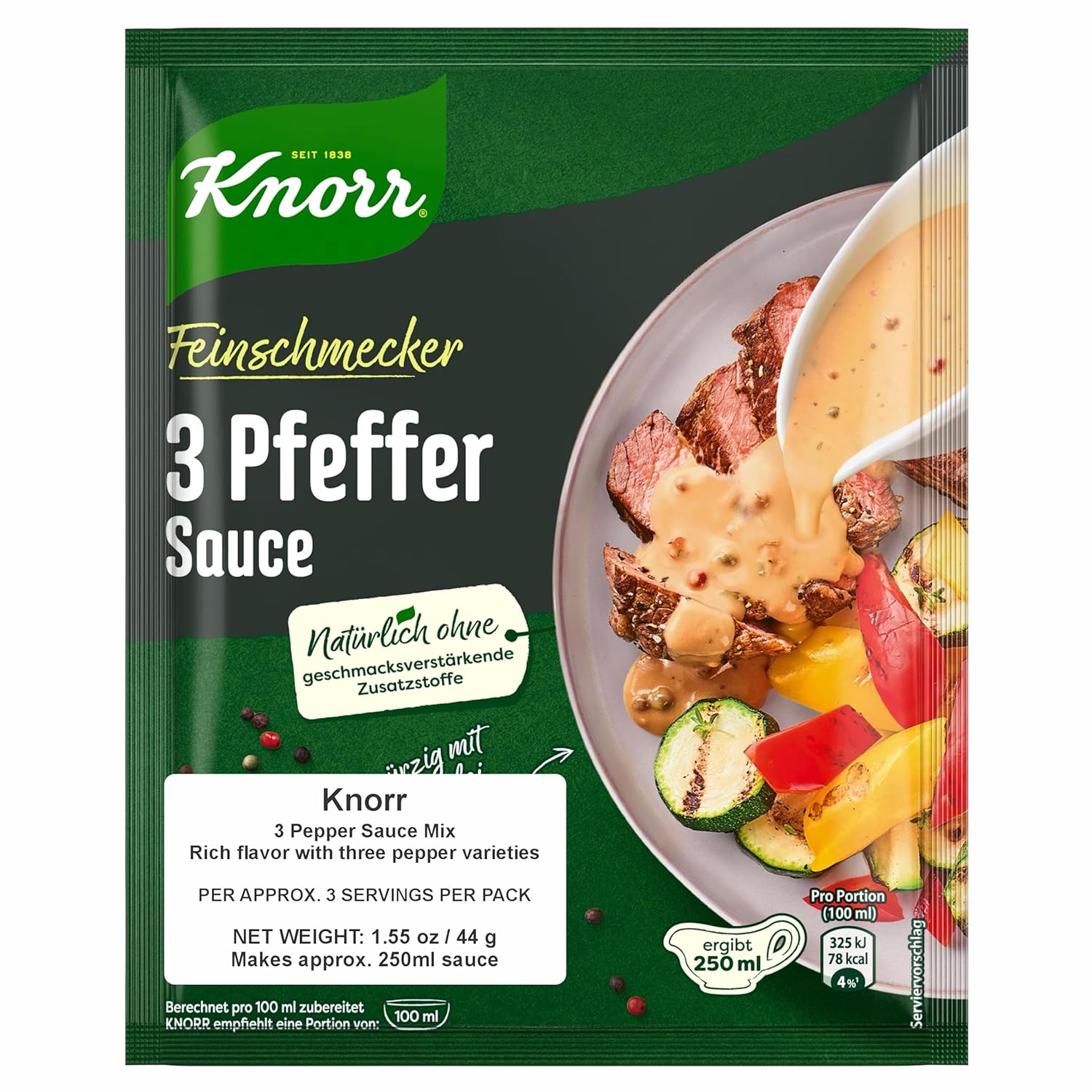 Knorr-Feinschmecker-3-Pfeffer-(pepper)-Sauce-(3-Pc.)---------1168