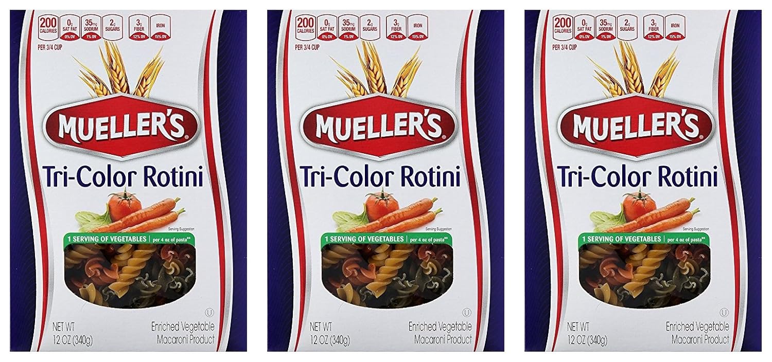 Muellers-Tri-Color-Rotini,-12-Ounce-(Pack-of-3)-802