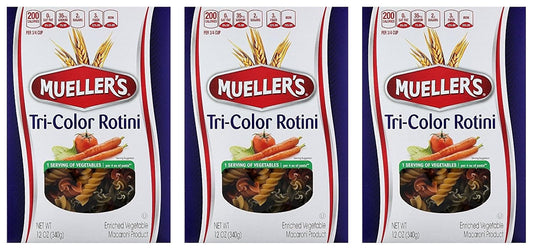 Muellers-Tri-Color-Rotini,-12-Ounce-(Pack-of-3)-802