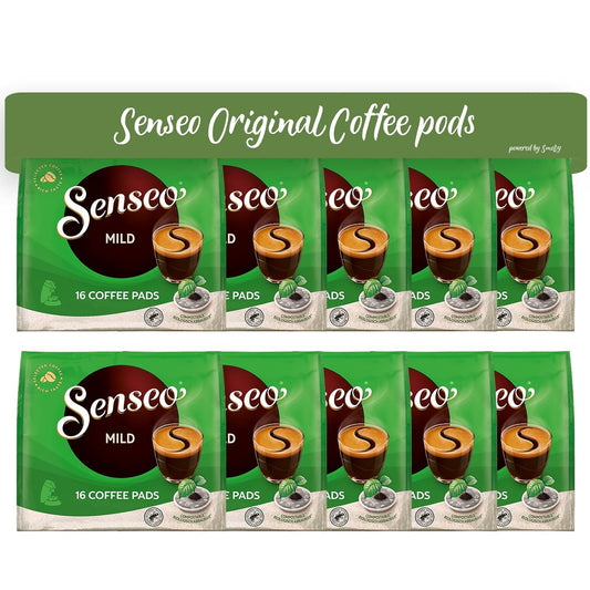 Senseo-Mild-Light-Roast-Coffee-Pods,-16-Count-(Pack-of-10)---Single-55