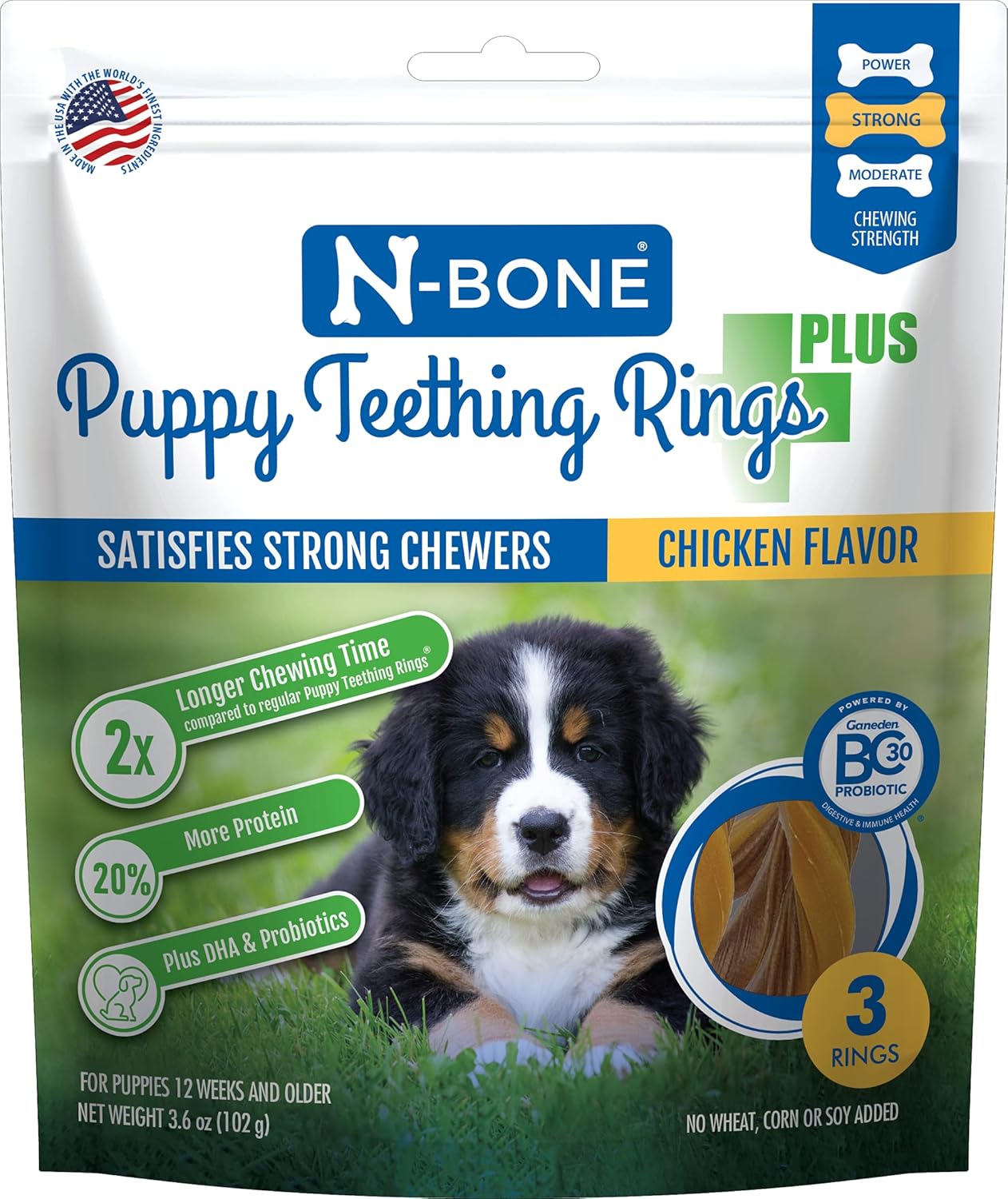 Puppy-Teething-Rings-Plus-Chicken-Flavor-Dog-Treat,-1000