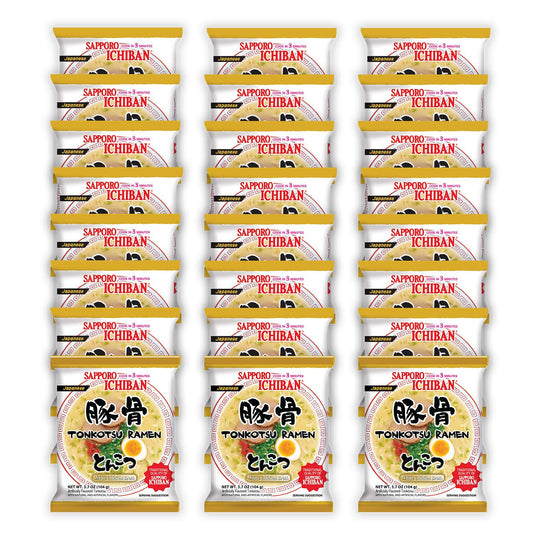 [SAPPORO-ICHIBAN]-Fideos-Ramen,-sabor-tonkotsu,-fideos-instantáneos-japoneses-de--sabor-542
