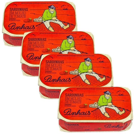 Pinhais-Canned-Sardines-in-Tomato-Sauce,-4.4-oz-(Pack-of-4)-----160