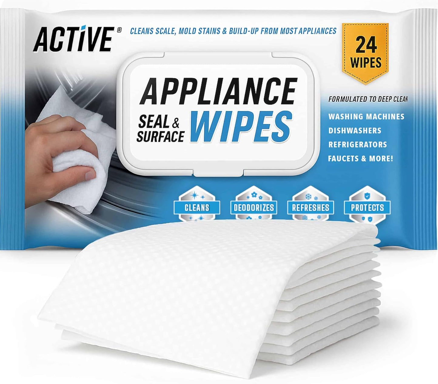 ACTIVE-Home-Appliance-Surface-Cleaner-Wipes-Heavy-Duty-Wipe-for-Cleaning-Washing-Machine,-Dryer-Stainless-1722