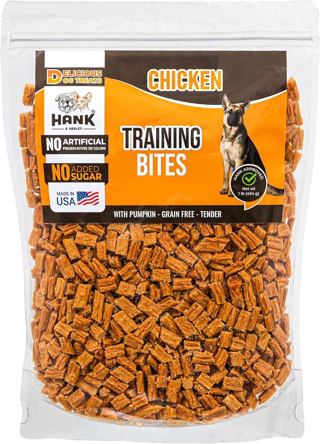 Hank-&-Harley-Training-Bites,-Chicken-1lb---USA-Lean-Protein-Dog-574