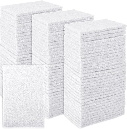 CONLI-100-PCS-Scouring-Pad-Reusable-Household-White-Scrubbing-Pads-1292