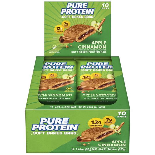Pure-Protein-Soft-Baked-Protein-Bars,-12g-Protein,-Apple-Cinnamon,-10--Ct-|-7g-Whole-833