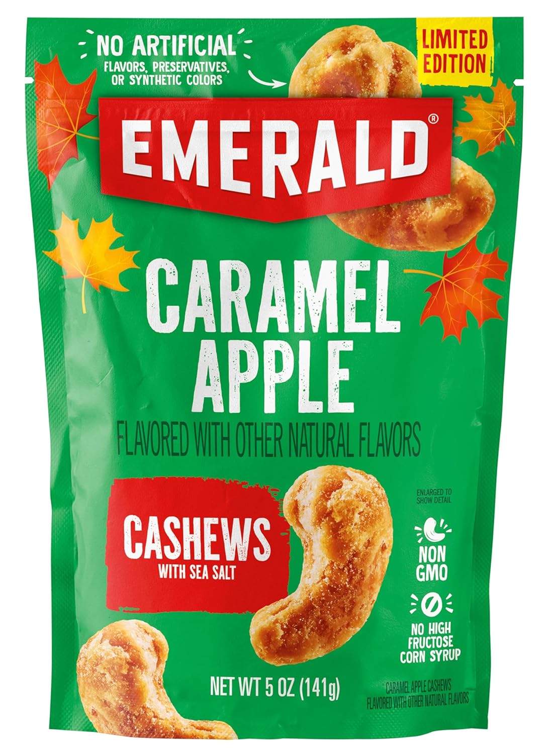 Emerald-Salted-Caramel-Apple-Cashews-(1-Pack)-|-5oz-Resealable-Bag-|-Kosher-Certified,-Contains-2179