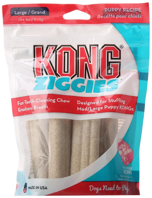 Kong-Puppy-Stuff'n-Ziggies-Large-Dog-Treat,-8-oz-------384