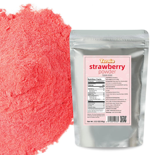 Ternio-Premium-Freeze-Dried-Strawberries-Powder---3.52oz-/-100g---1-&-Additives-1626
