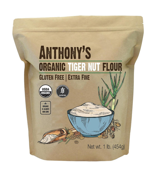 Anthony's-Organic-Tiger-Nut-Harina,-1-libra,-sin-gluten,-transgénicos,-1021