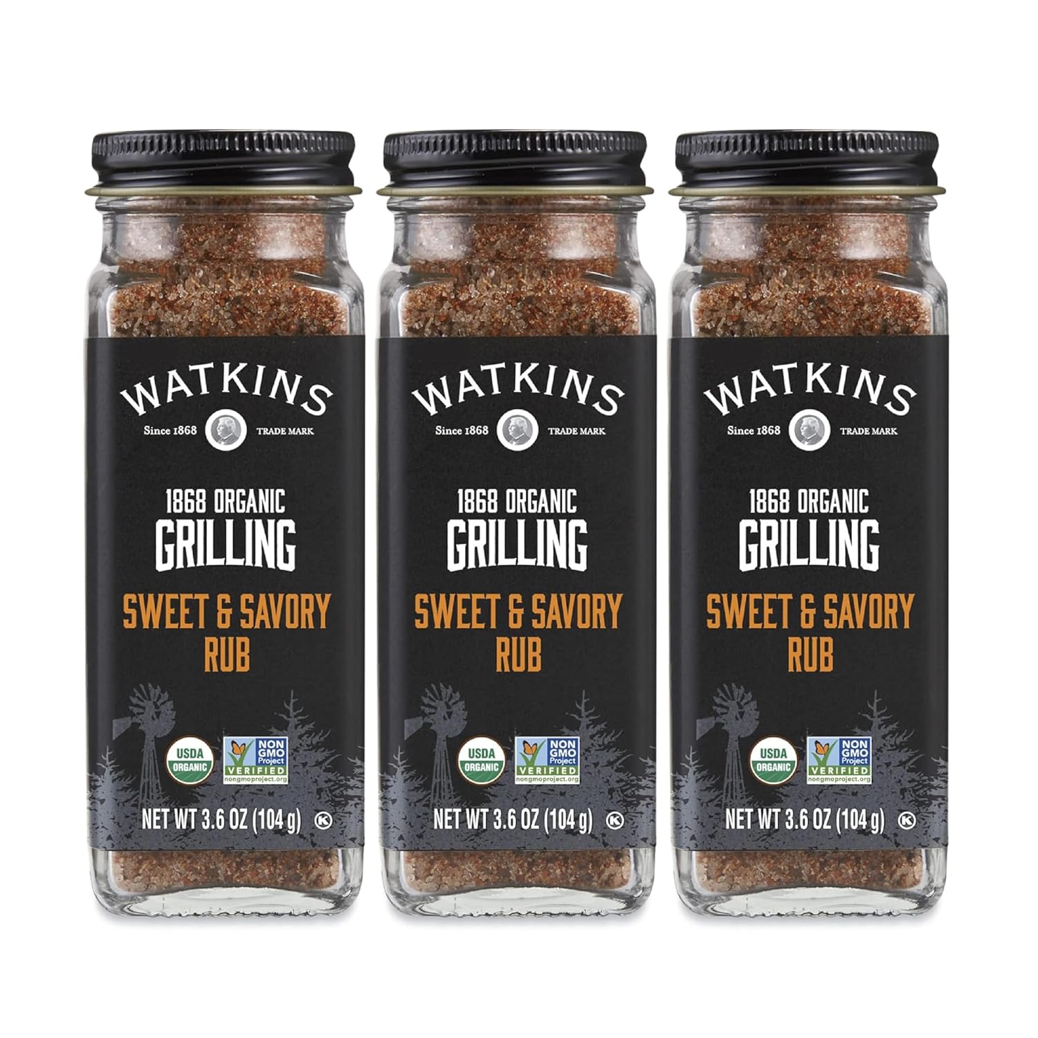 Watkins-Organic-Grilling-Sweet-and-Savory-Rub,-3.6-oz,-paquete-3-420