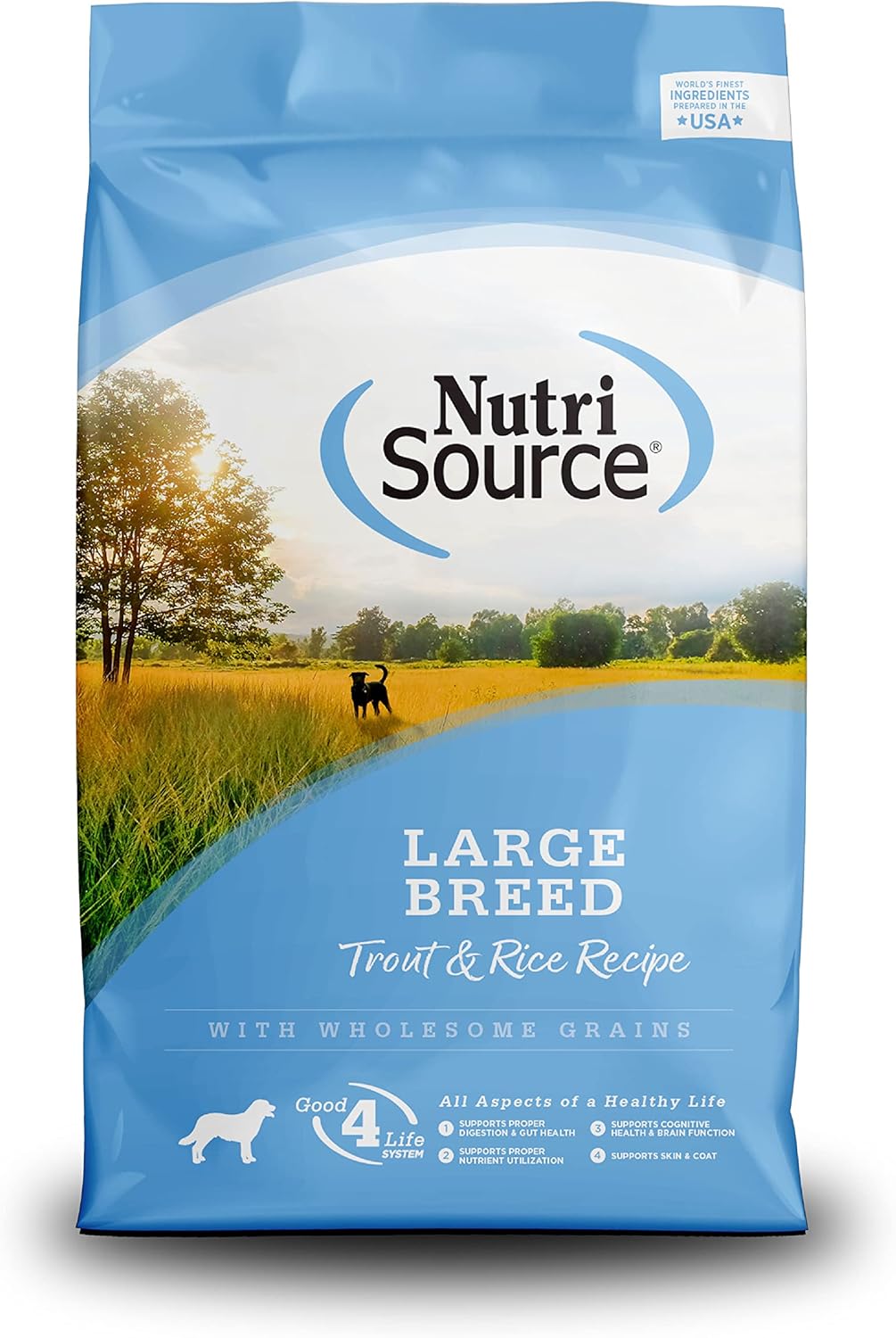 NutriSource-Dry-Dog-Food-for-Large-Breeds,-Trout-and-Rice,-26LB-----1388