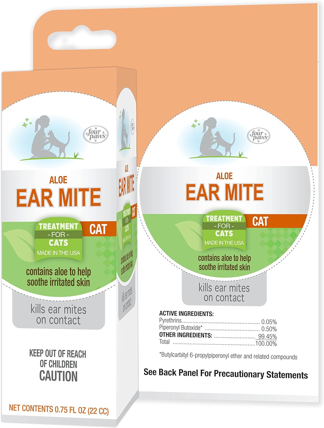 Four-Paws-Healthy-Promise-Soothing-Aloe-Ear-Mite-Remedy-Solution-for-Cats,-Odor-616