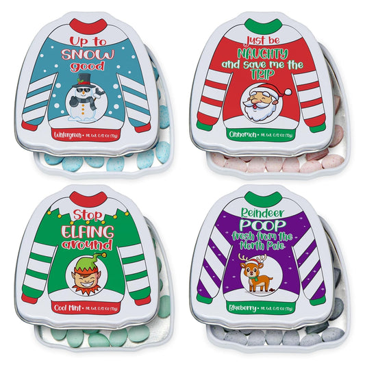 4E's-Novelty-4-Pack-Christmas-Tins-with-Funny-2409