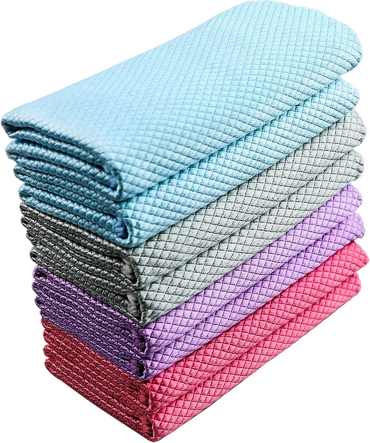 Niveaya-Microfiber-Glass-Cleaning-Cloth,-Multi-Functional-Reusable-Lint-Free-Cloths,-3103